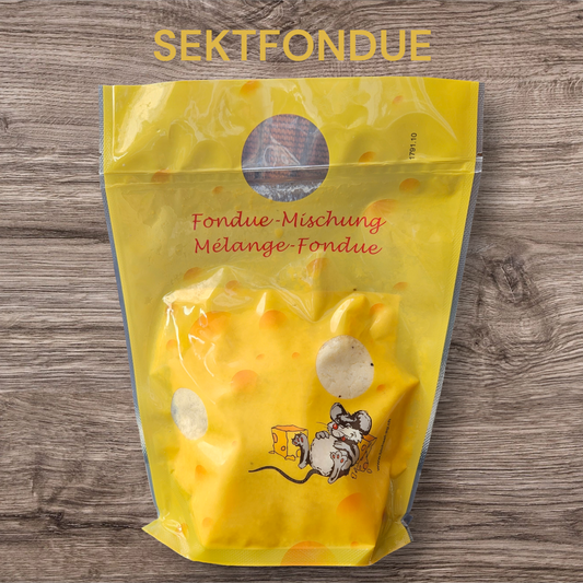 Fondue mit Sekt